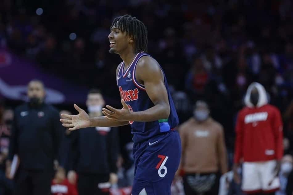 Tyrese Maxey descobriu sobre troca de Harden pelo twitter