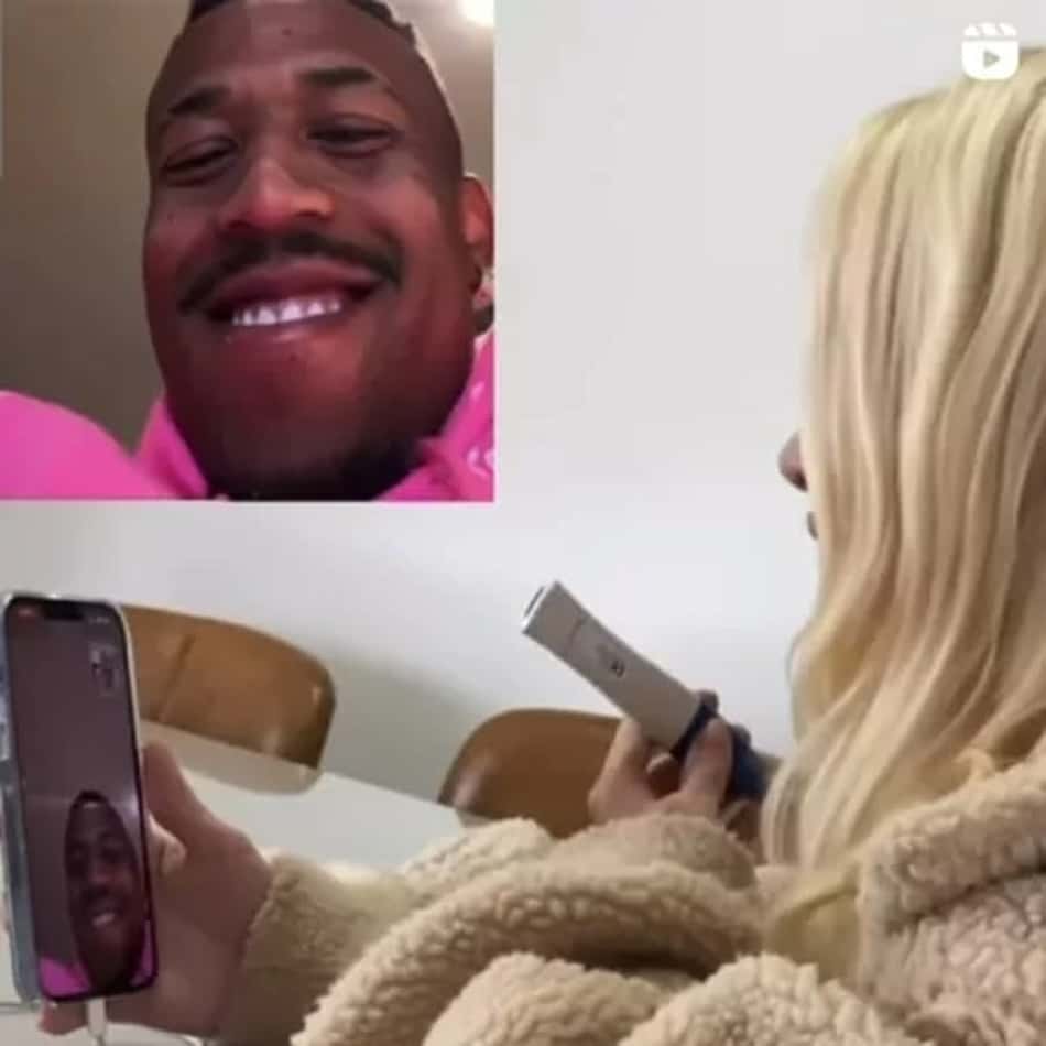 VÍDEO: Éder Militão, do Real Madrid e Seleção Brasileira, reage à anuncio surpresa de gravidez da namorada