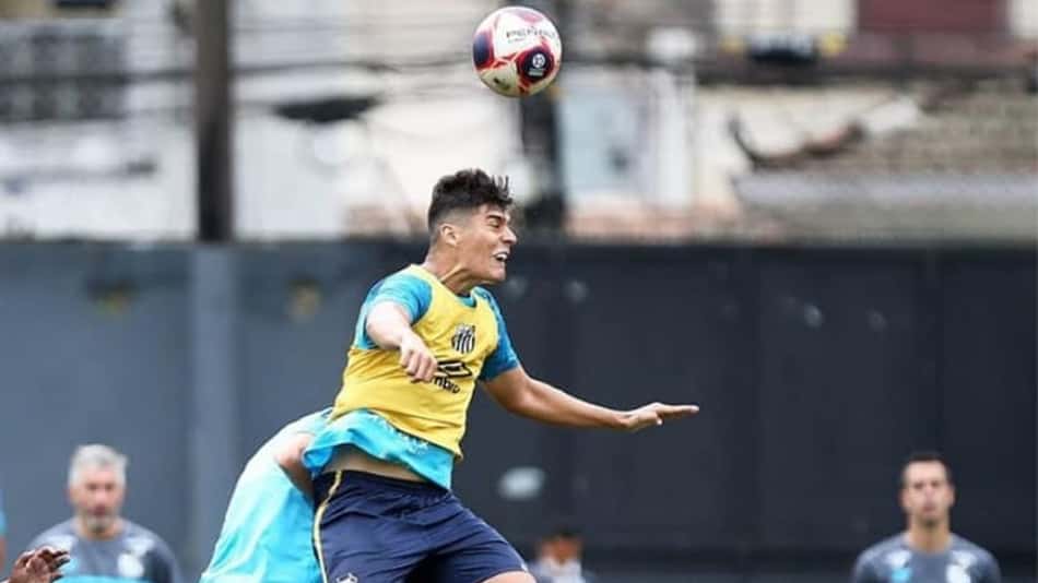 Zagueiro deixa o Santos sem ter feito um jogo com a camisa do clube