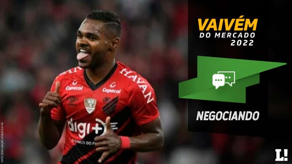Internacional apresenta proposta ao atacante Nikão, do Athletico-PR