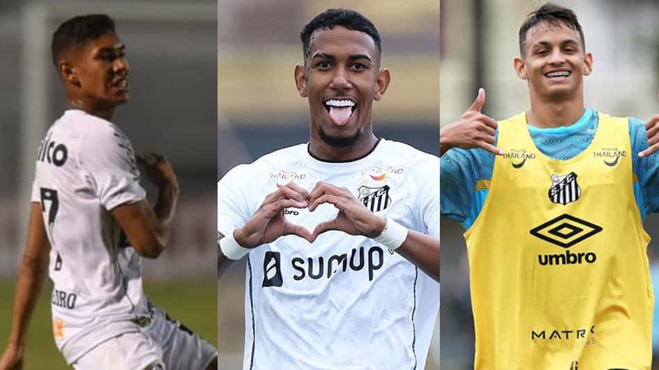 Confira as promessas que podem aparecer no Santos em 2022