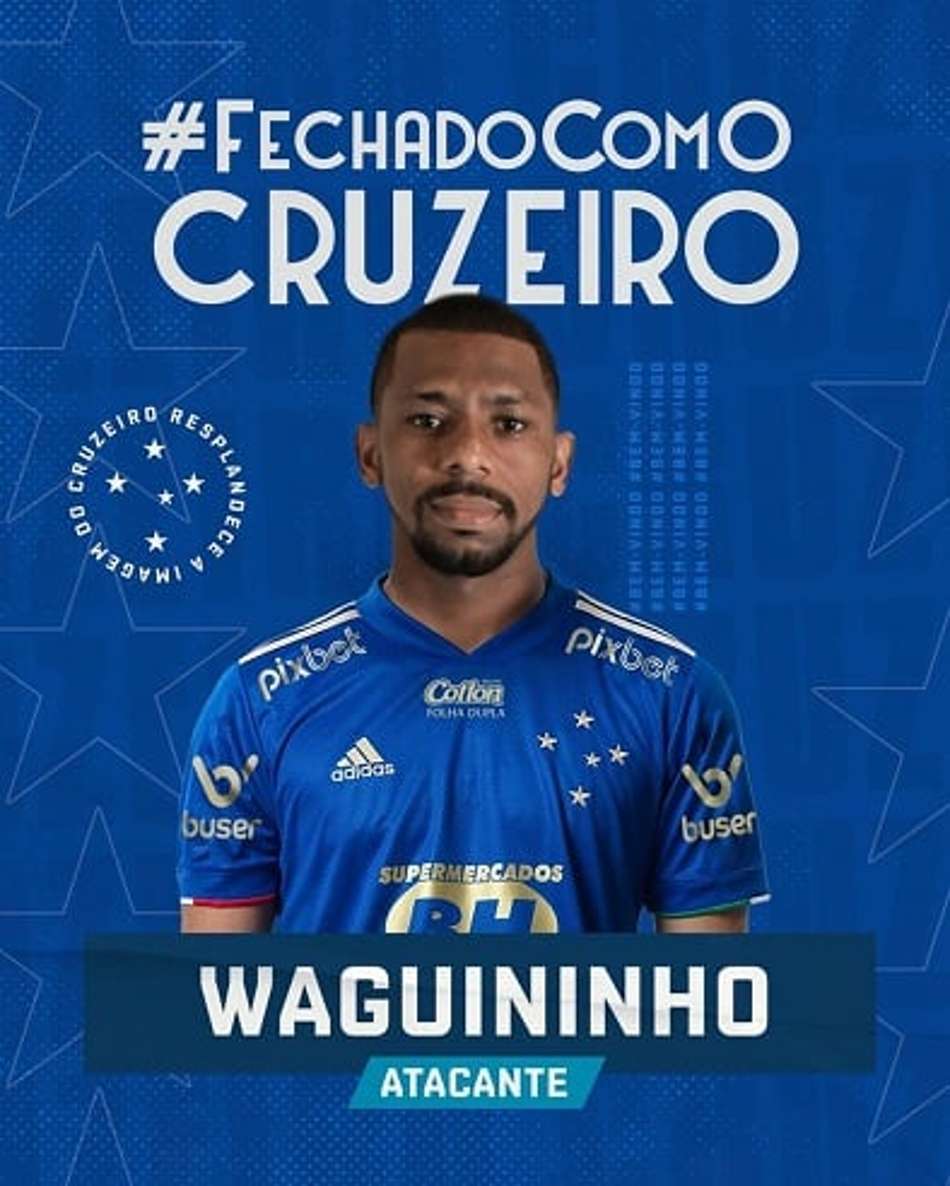 Cruzeiro confirma atacante Waguininho, ex-Coritiba, como 1º reforço da 'Era Ronaldo'