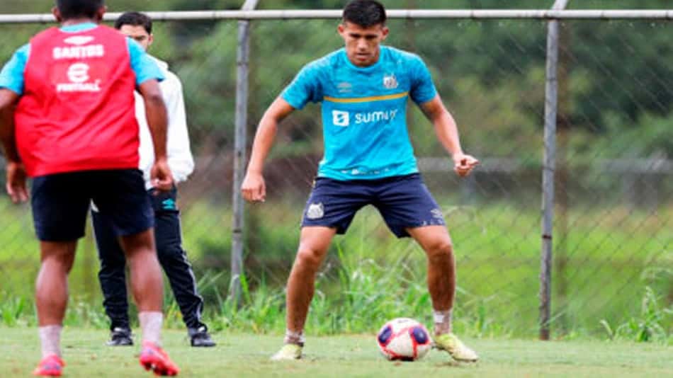 Léo Zabala testa positivo para Covid e Santos convoca Thiago Balieiro para a Copinha