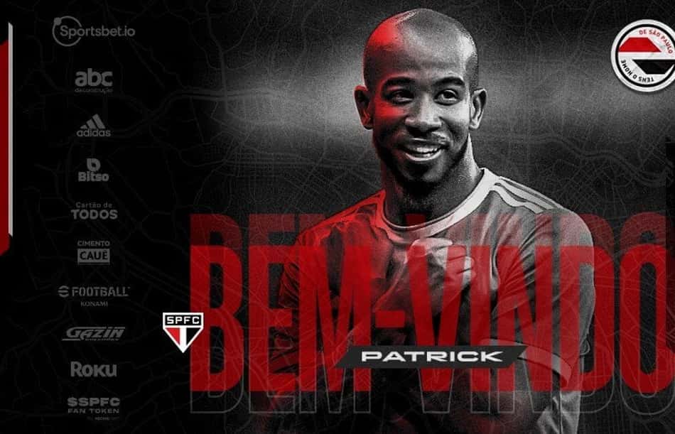 Patrick fala sobre chegada ao São Paulo: 'Feliz em poder jogar no maior clube do Brasil'