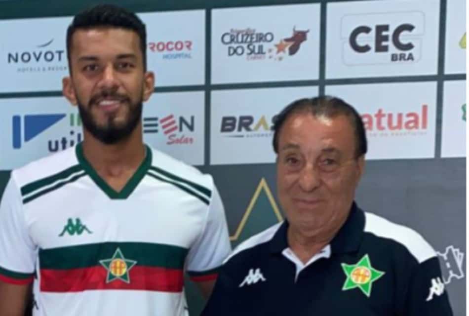 Portuguesa-RJ apresenta zagueiro Lucão para a disputa do Carioca