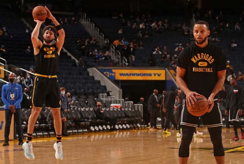 Ibaka coloca amizade de Curry e Thompson à prova