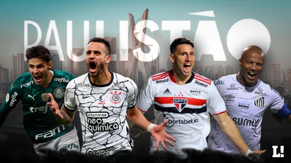Palmeiras, Corinthians, São Paulo e Santos - Paulistão 2022