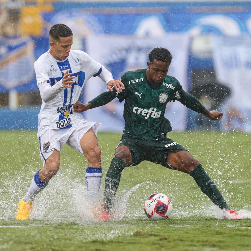 Palmeiras leva empate no último lance contra o Água Santa pela Copinha