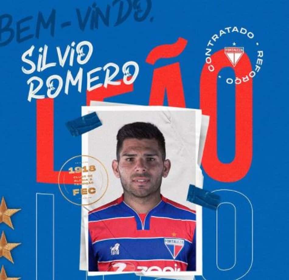 Silvio Romero é do Fortaleza; Marcelo Paz explica a chegada do atacante