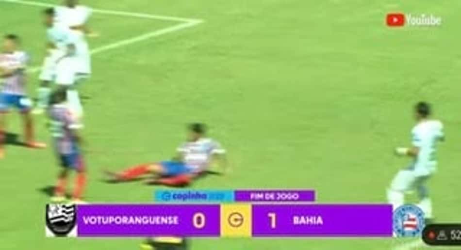 Avança o Tricolor! Patrick marca, e Bahia vence Votuporanguense