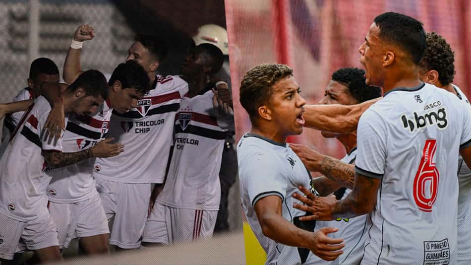 São Paulo x Vasco: veja as prováveis escalações e onde assistir ao jogo pelas oitavas da Copinha