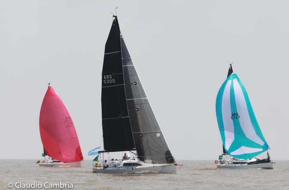 Com reforço de velejadores olímpicos, barco brasileiro fica em terceiro no Circuito Rolex Atlântico Sul
