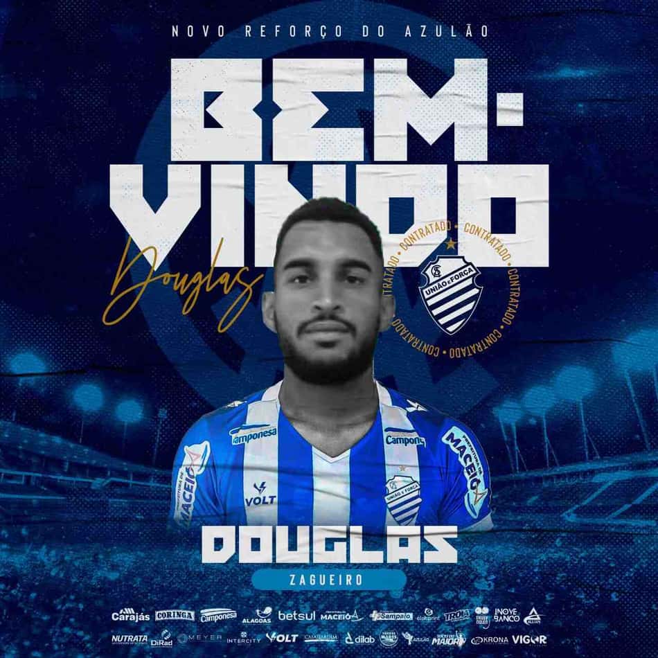 Apresentado pelo CSA, Douglas espera grande temporada com o clube alagoano em 2022