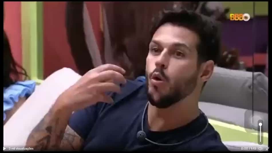 Rodrigo, participante do BBB 22, fala sobre Neymar e chama a atenção da equipe do jogador