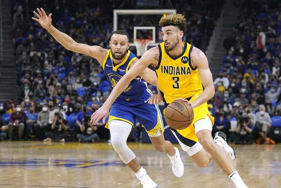 Desfalcado, Pacers supera Warriors na prorrogação
