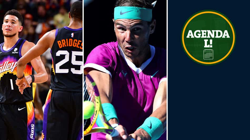 NBA, Australian Open, Superliga de Vôlei… Saiba onde assistir aos eventos esportivos de segunda-feira