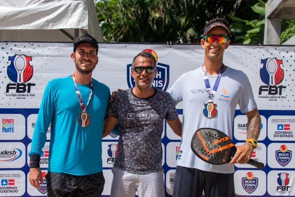 Definidos os campeões da 1ª etapa do Circuito Baiano de Beach Tennis em Salvador