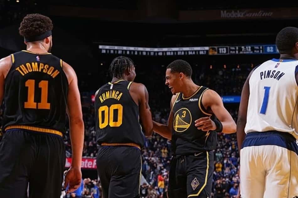 Kuminga comanda e Warriors atropela Mavericks