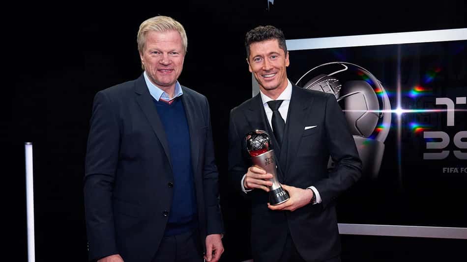 Oliver Kahn, diretor do Bayern, sobre Lewandowski: 'Faremos de tudo para que fique muito tempo conosco'
