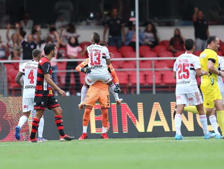 Jandrei e Rafinha - São Paulo x Ituano