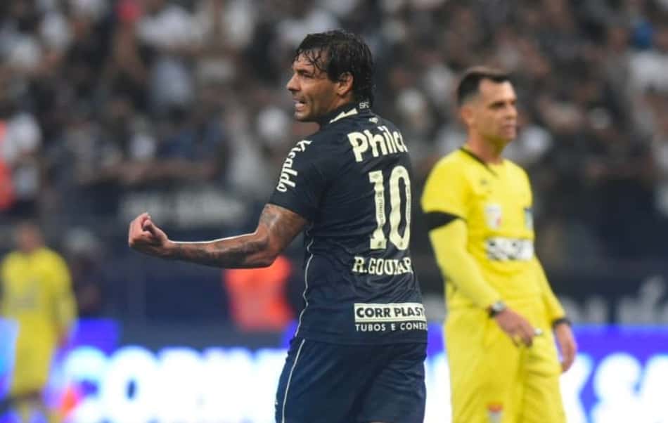 Corinthians x Santos - Ricardo Goulart