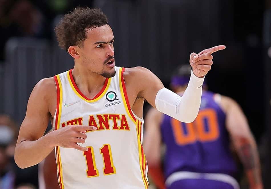 Trae Young altura, peso, estatísticas e salário