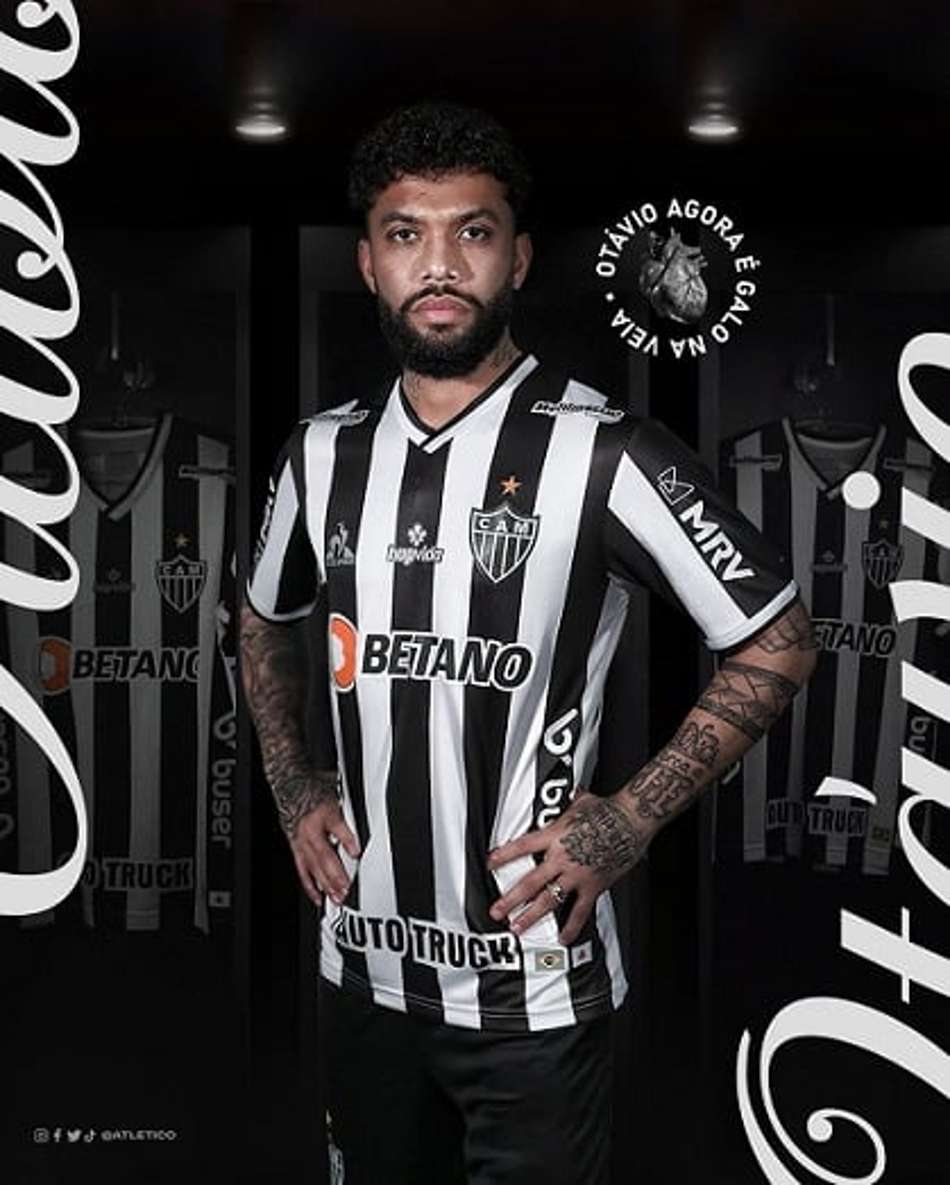 Atlético-MG anuncia a chegada do volante Otávio