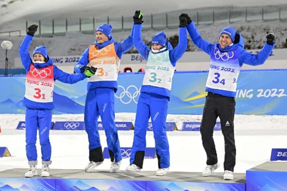 Noruega conquista medalha de ouro no Biatlo nas Olimpíadas de Inverno