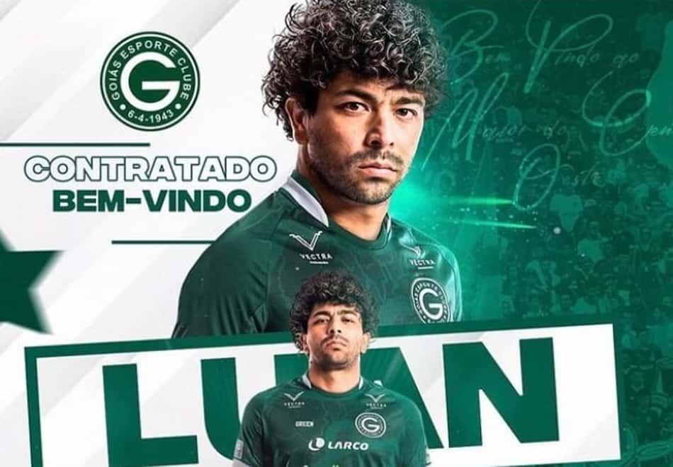 Goiás anuncia a contratação de Luan, ex-Atlético-MG