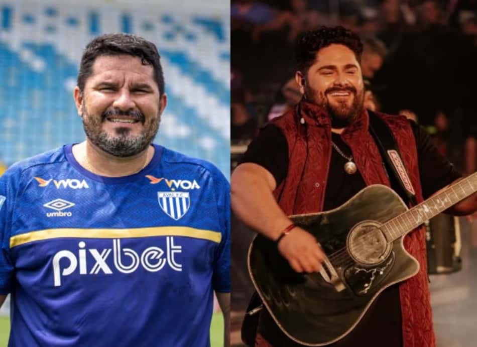 César Menotti brinca com semelhança com Barroca, que responde: 'Temos que nos encontrar'