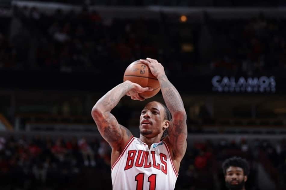 DeMar DeRozan altura, peso, estatísticas e salário