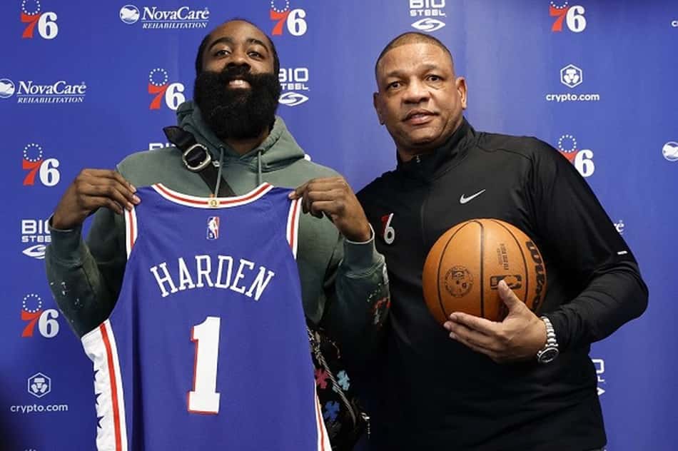 Harden no 76ers: "animado por jogar com quem faz de tudo para vencer"