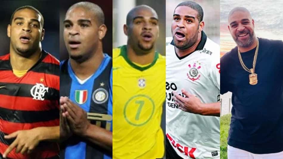 jogador Adriano Imperador