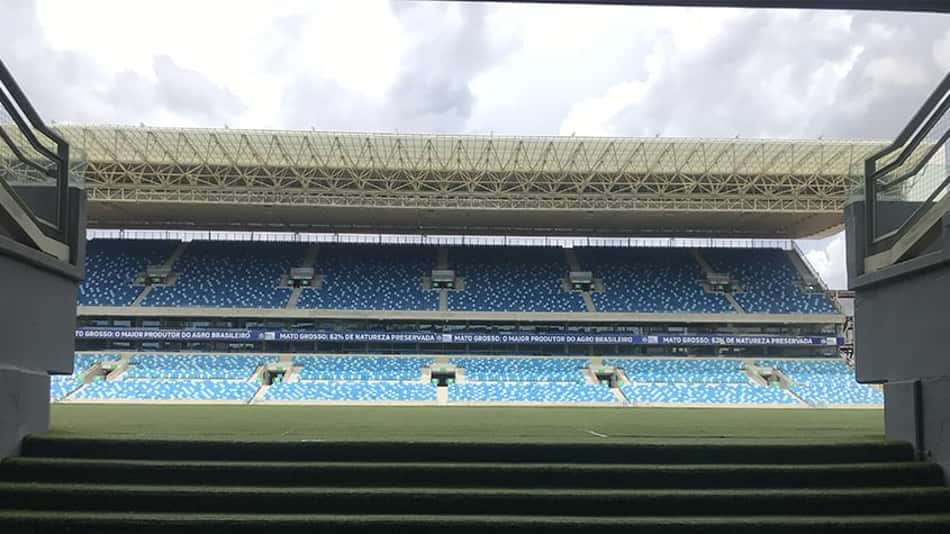 Palco da Supercopa do Brasil tem gramado elogiado e, ao L!, secretário celebra sucesso da Arena Pantanal