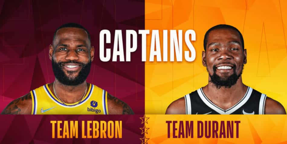 All-Star Game 2022: veja onde assistir ao evento da NBA com os capitães LeBron e Kevin Durant
