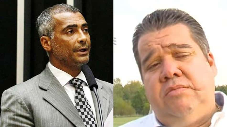 Romário nega apoio a Gustavo Feijó para presidência da CBF: 'Sujeito cheio de escândalos'