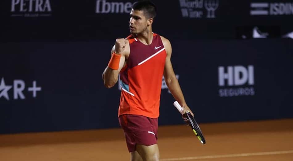 Alcaraz comenta dia duro no Rio Open e espera duelo diferente contra Berrettini