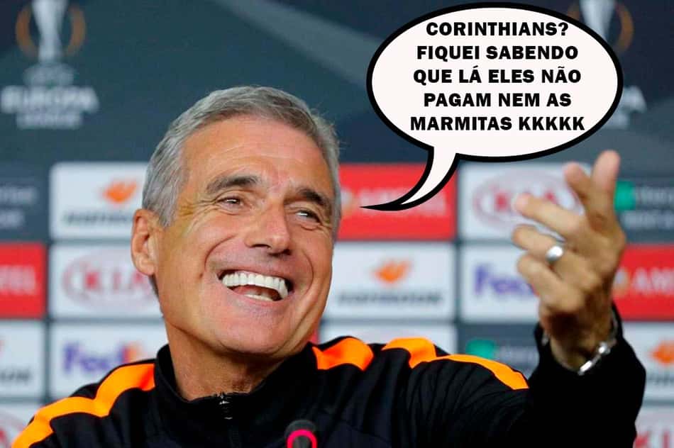 Corinthians é alvo de zoações após 'chapéu' do Botafogo por Luís Castro; veja memes