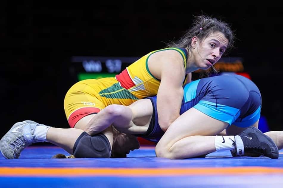 Giullia Penalber é um dos nomes da delegação brasileira na Turquia (Foto: UWW)