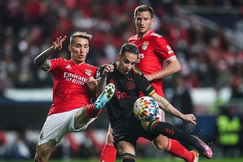 Benfica e Ajax fazem jogão e empatam pela Champions League