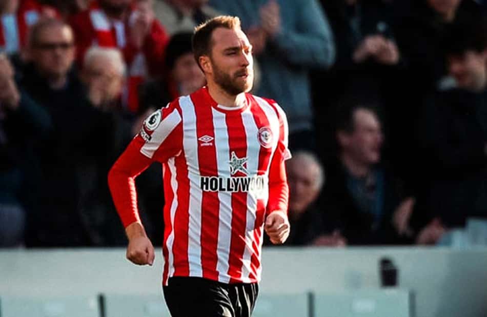 Manchester United não desiste de Eriksen; Brentford dificulta negociação