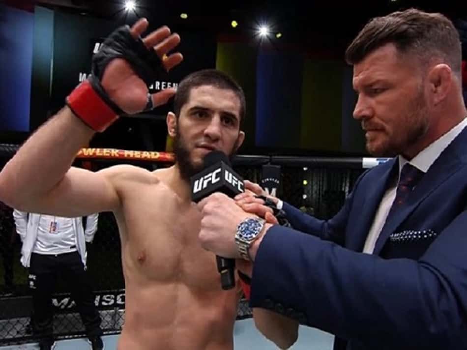 Islam Makhachev vence na luta principal do UFC Vegas 49; três brasileiros triunfam no card