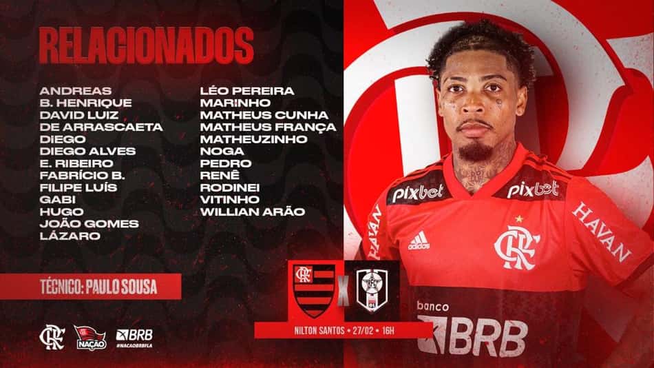Relacionados - Flamengo x Resende