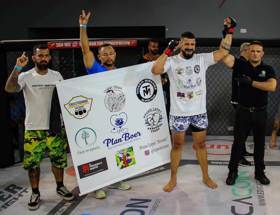 Bruno Lopes e Arthur Portes são destaques do Thunder Fight 34