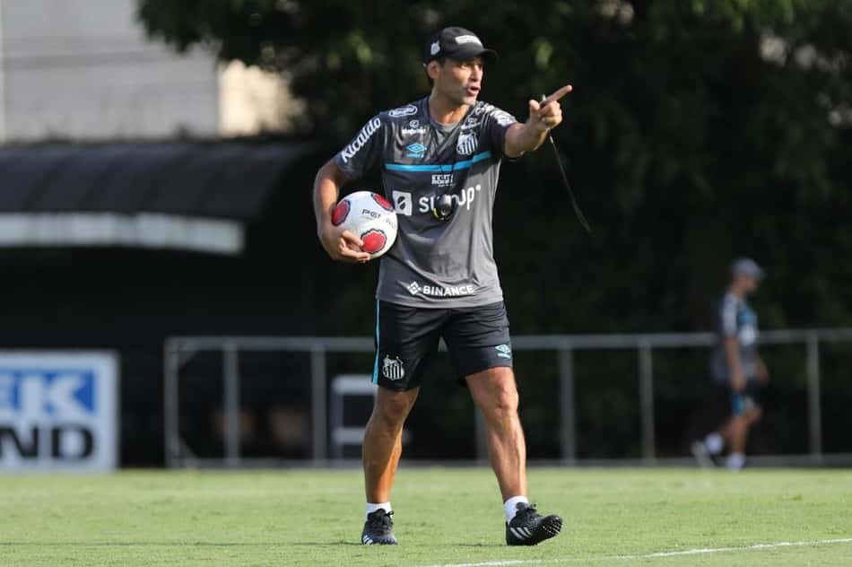 Sem Ângelo, Santos inicia a preparação para o clássico contra o Palmeiras