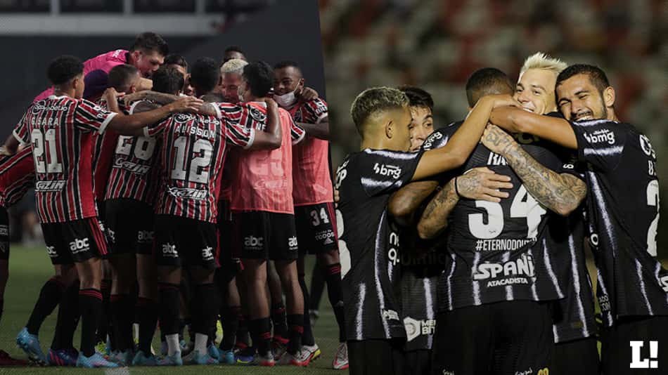 Montagem - São Paulo x Corinthians