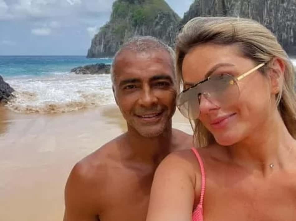 Romário e Namorada