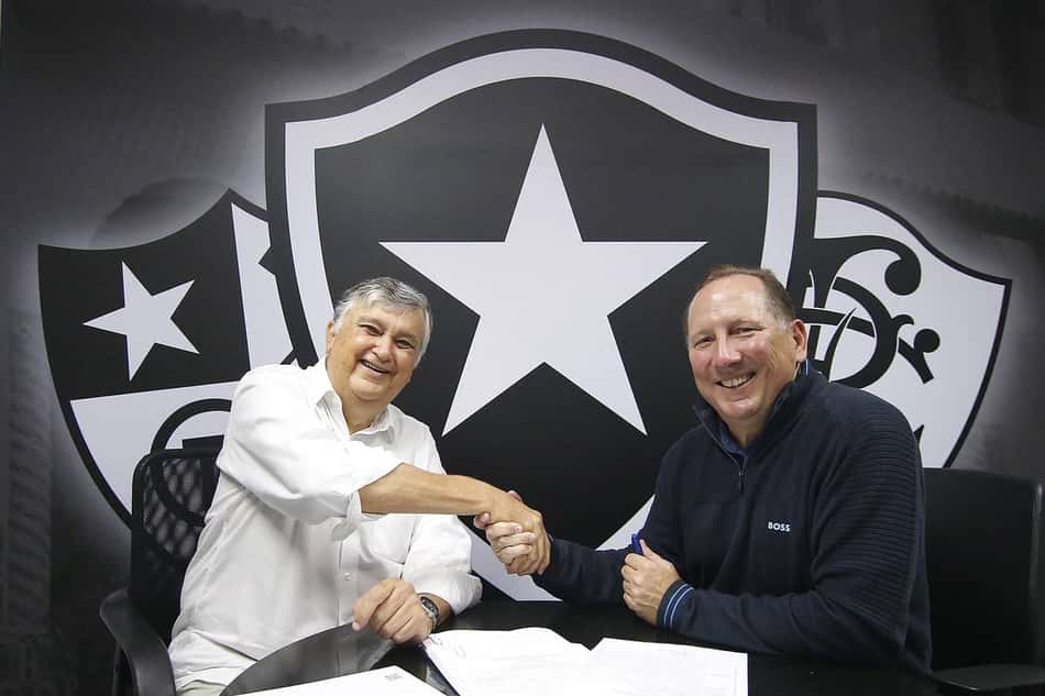 Durcesio Mello e John Textor - Botafogo