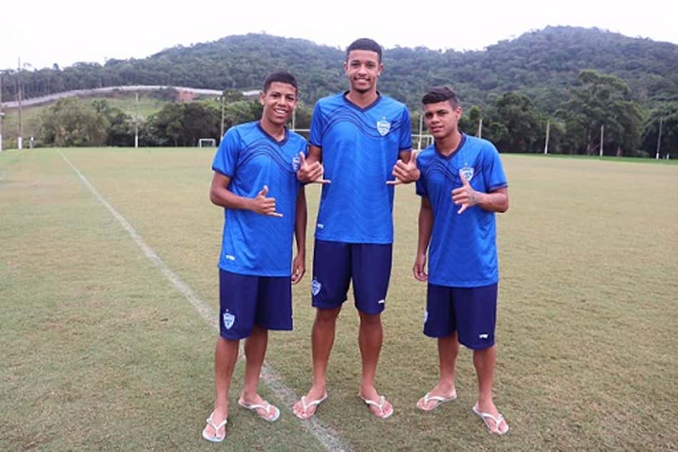 Três atletas da base de clube catarinense selecionados para intercâmbio no Hoffenheim-ALE