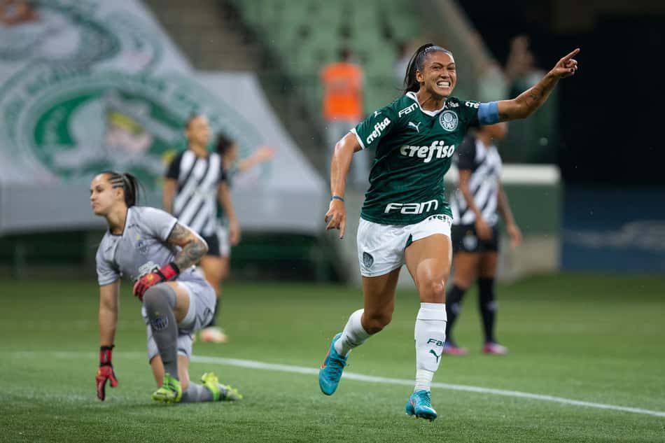 Palmeiras vence o Atlético-MG e estreia no Brasileirão Feminino com o pé direito